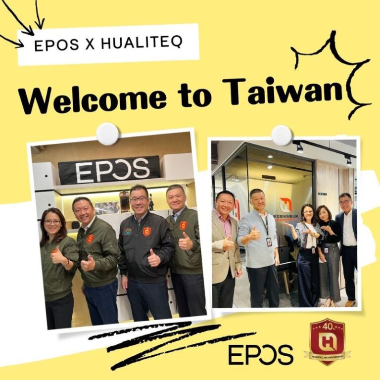 EPOS原廠蒞臨台灣！！